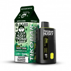 TIKOBAR HUSKY Сибирь Виноградный энергетик 12000 затяжек